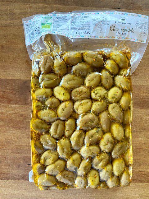 Bio Oliven &amp;quot;Grün&amp;quot; in Olivenöl mit Kräutern 1 -5 kg | Comprare su Ricardo