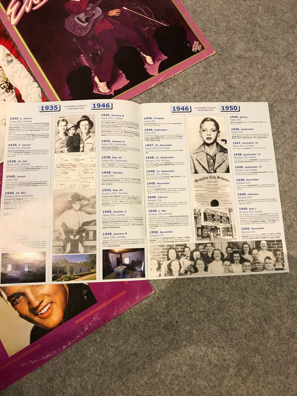 Dischi in vinile: Elvis Presley Sammlung mit Booklet – Usato da Wängi venduto da ts7670 1