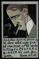 Handgemalt sign. Golia, Eugenio Colmo (1