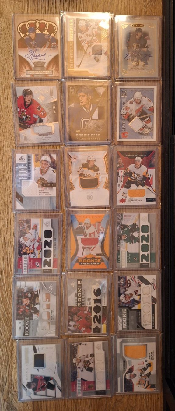 NHL Cartes à collectionner: Collection 87x NHL Card Jersey Patch Auto Limited Mix – Neuf (Voir description) à Lostallo par Caps14 3