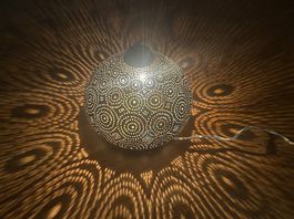 Orientalische Tisch-/Bodenlampe, handgefertigt, v.Pharaoshop