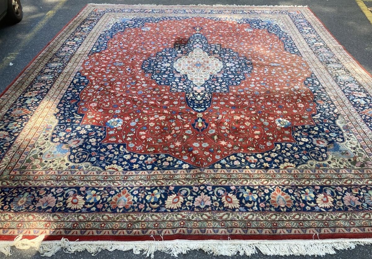 Tappeti: Grosser Echt Perser Teppich Royal Kerman  – Usato da Männedorf venduto da Adamiat 2