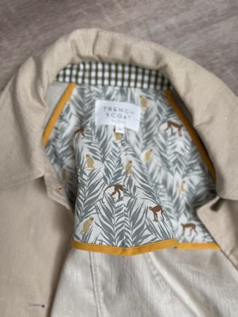 Trench Coat / Leinen/ Grösse 36 *NEU*