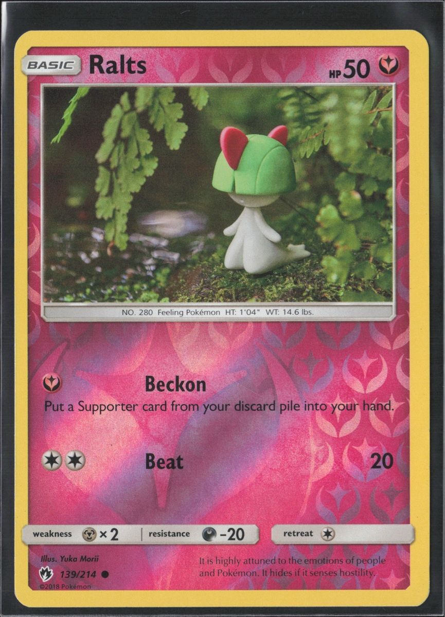 Pokémon Carte collezionabili: POKÉMON / Ralts / Lost Thunder / Reverse 🇺🇸 – Usato da Herzogenbuchsee venduto da TCG-High-Quality