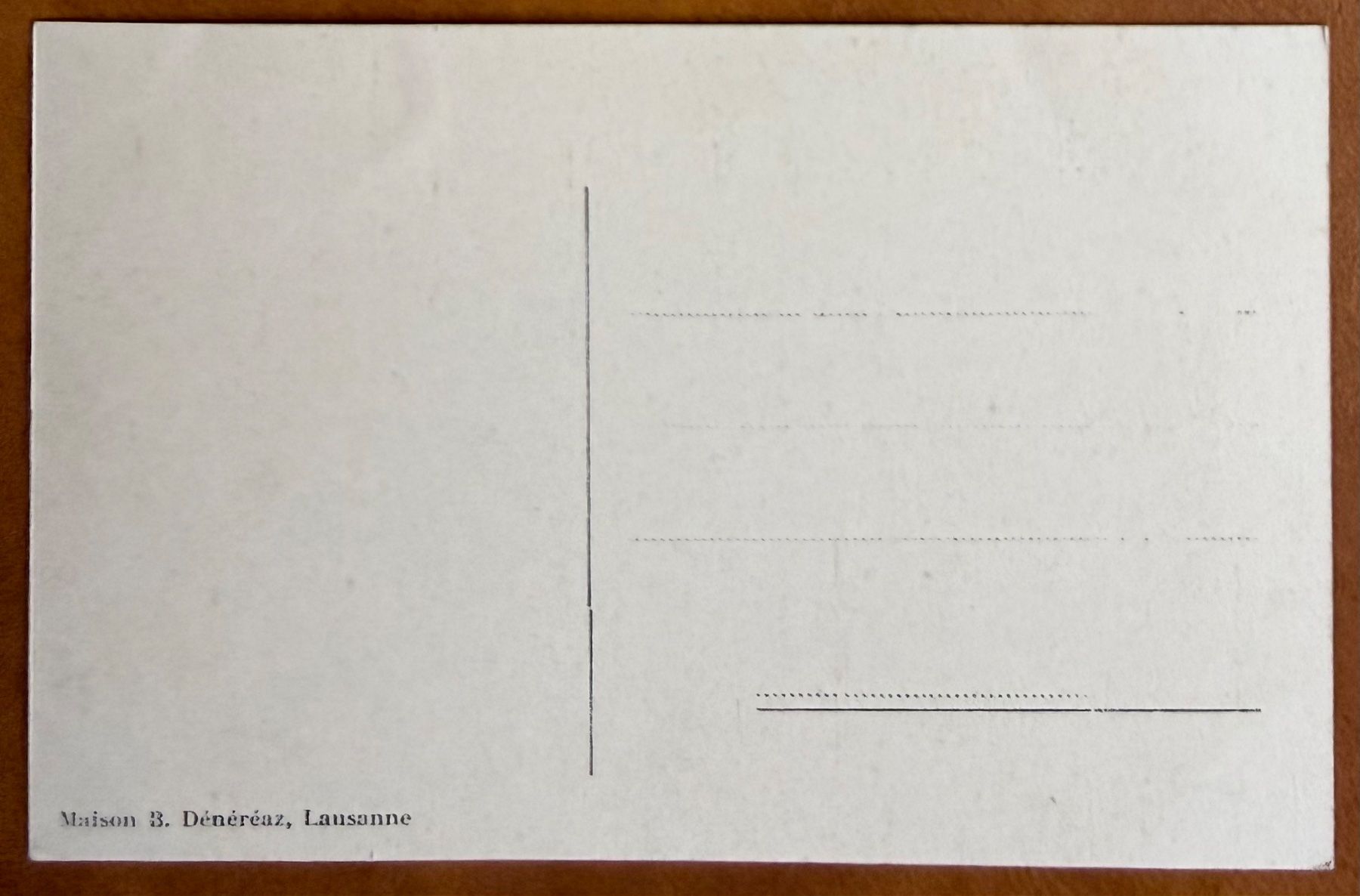 Cartoline postali: Col des Mosses - Belle carte ancienne – Usato da Lutry venduto da Ediego 1