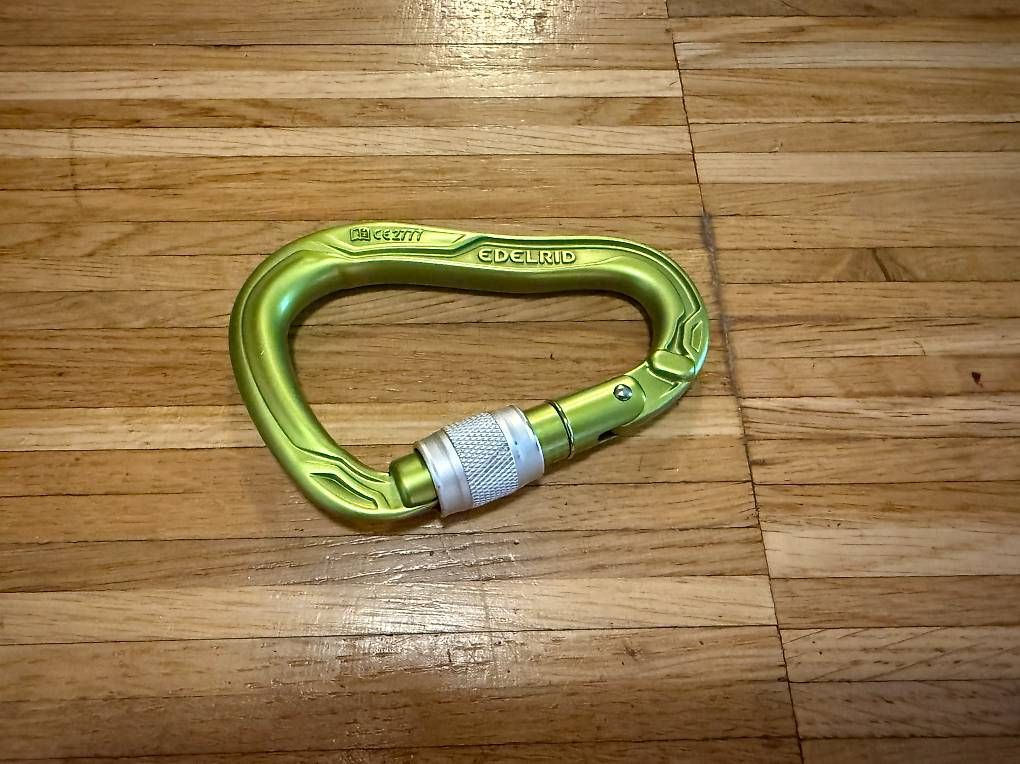 Attrezzatura da arrampicata: Schraubkarabiner Edelrid HMS – Usato da Zürich venduto da lotte_ettol 1
