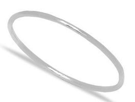 Ring 925 Silber fein ohne Stein minimalistic Stapelring 55