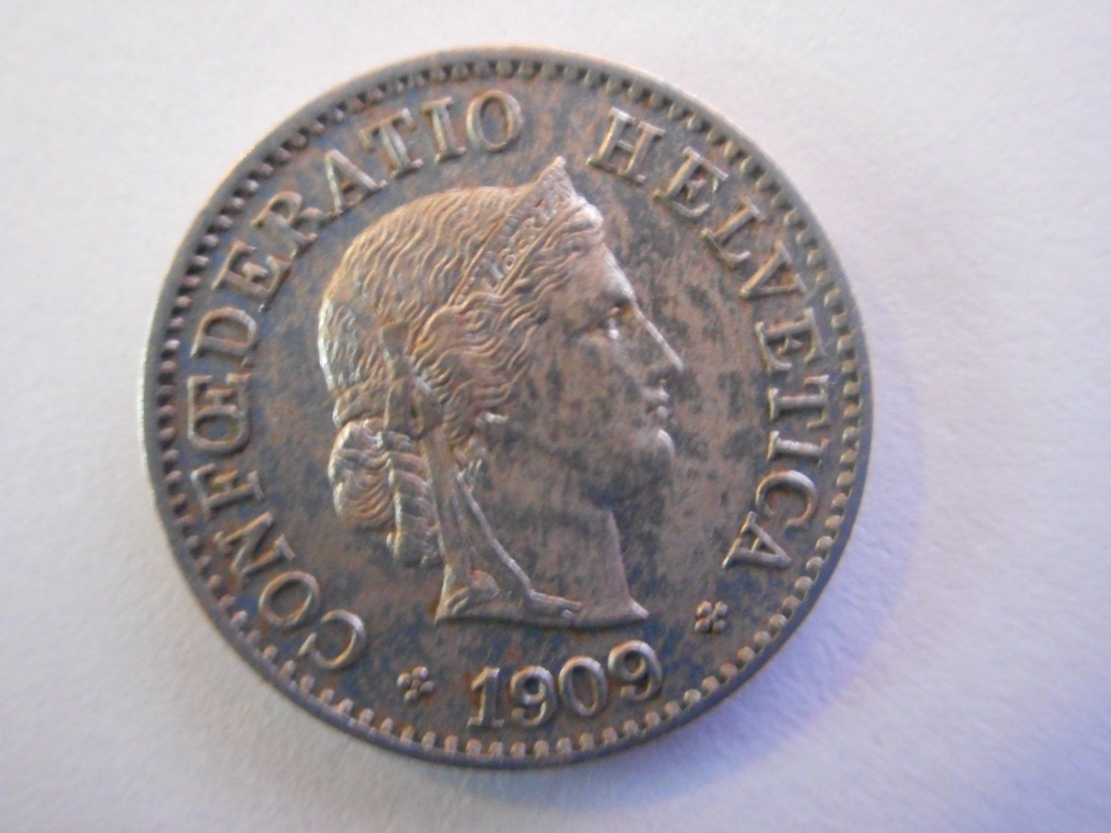Tutti le monete: 5 Rp. 1909  unz  fleckig – Nuovo (secondo la descrizione) da Kriegstetten venduto da pizlad2010 2