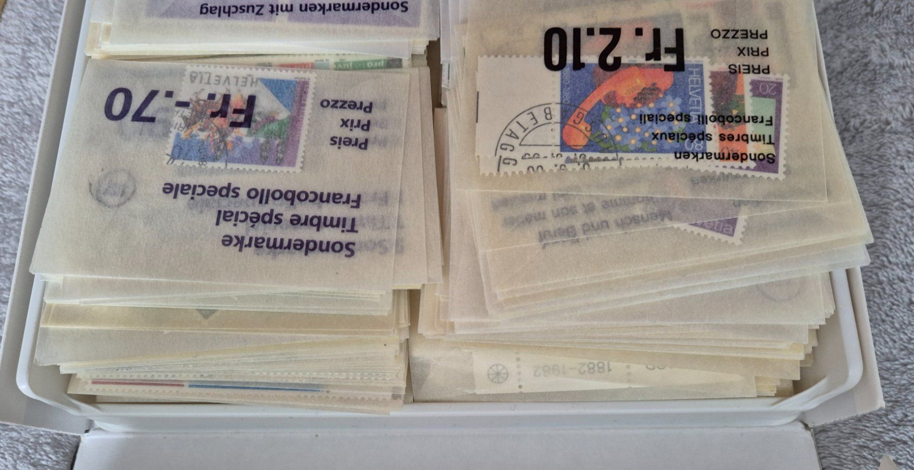 Tutti i francobolli: BRIEFMARKEN-Sammlung neu gestempelt – Nuovo (secondo la descrizione) da Urtenen-Schönbühl venduto da Blume.9294 1