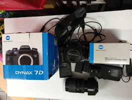 Konica -Minolta 7D Ausrüstung
