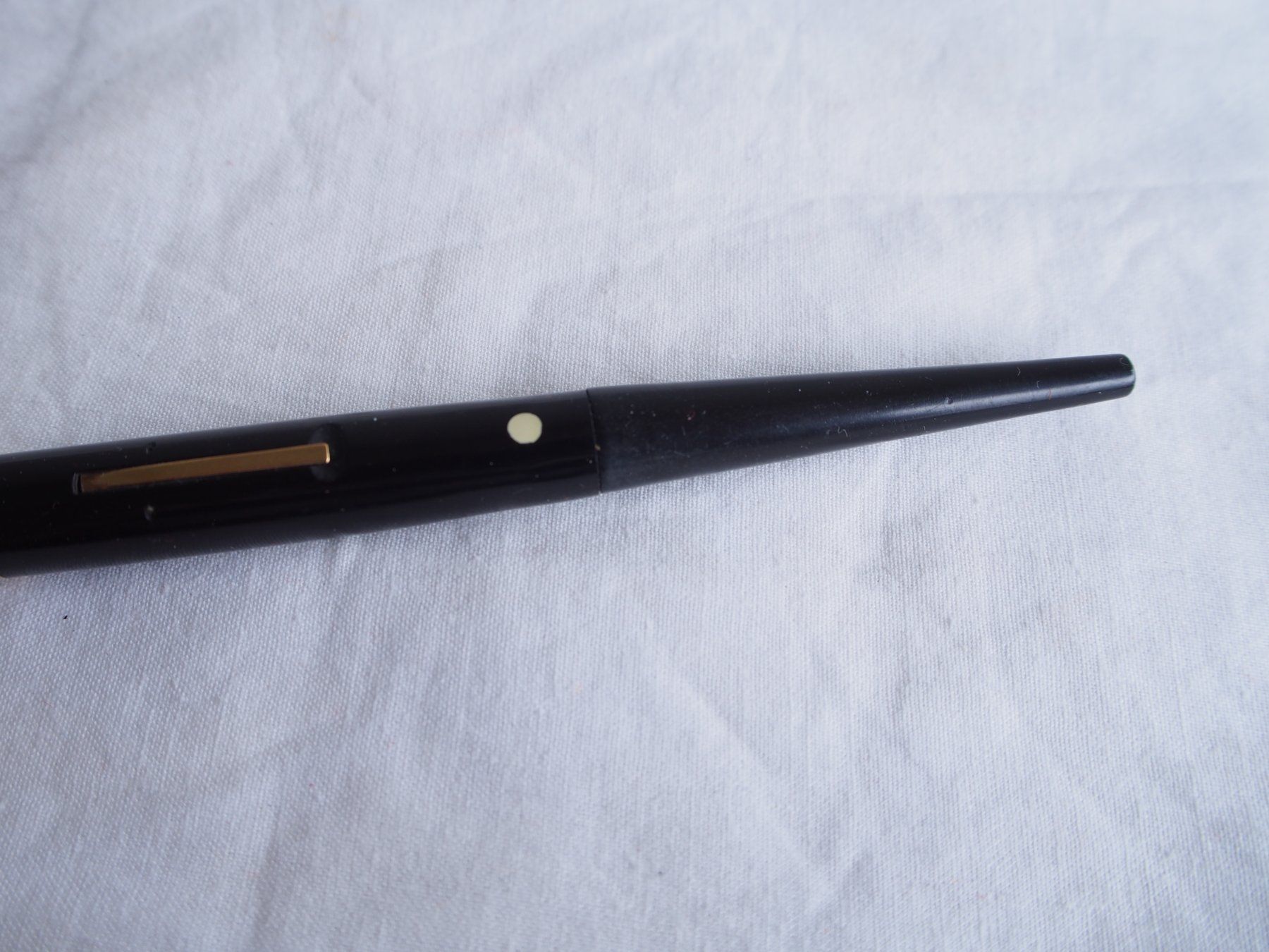 Stifte & Marker: Sheaffer stylo de bureau, résine noire. 1930 – Gebraucht aus Meyrin von SRkaem 3
