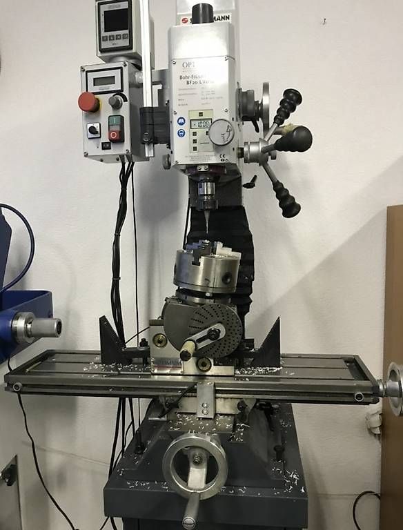 Bohrmaschinen: Bohr- Fräsmaschine Optimum – Gebraucht aus Oberdorf SO von Lanzinger