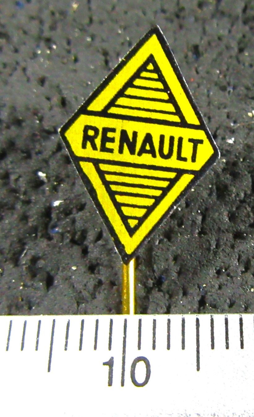Renault Plaketten & Abzeichen: RENAULT AUTO LOGO OLDTIMER ANSTECKNADEL VINTAGE OLDI – Gebraucht aus Ettingen von Hausi4711