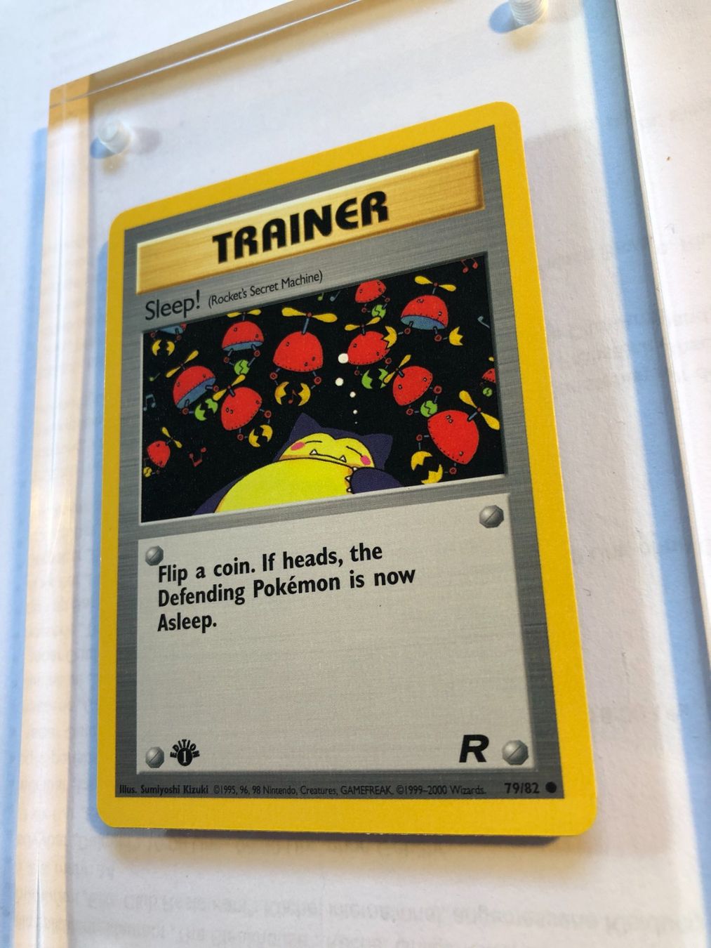 Carte collezionabili: Sleep! 1st Team Rocket - MINT - ab 1.- – Usato da Giubiasco venduto da dan_pr8b 2