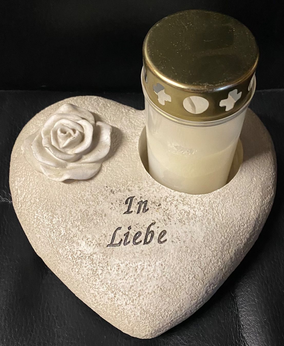 Candele: Grabschmuck mit Kerze 19cm - Neu – Nuovo e nell'imballaggio originale da Zäziwil venduto da Emlea 3