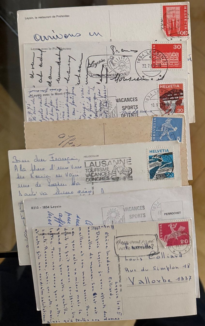 Cartoline postali: Leysin - Lot de 7 cartes – Usato da Lutry venduto da Ediego 1