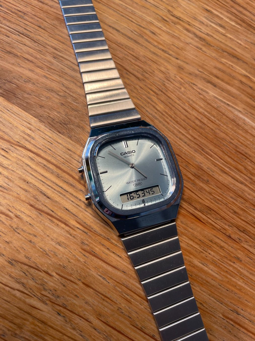 Casio Uhren: Casio Square AQ-240E, neuwertig – Gebraucht aus Luzern von alpenkai 6