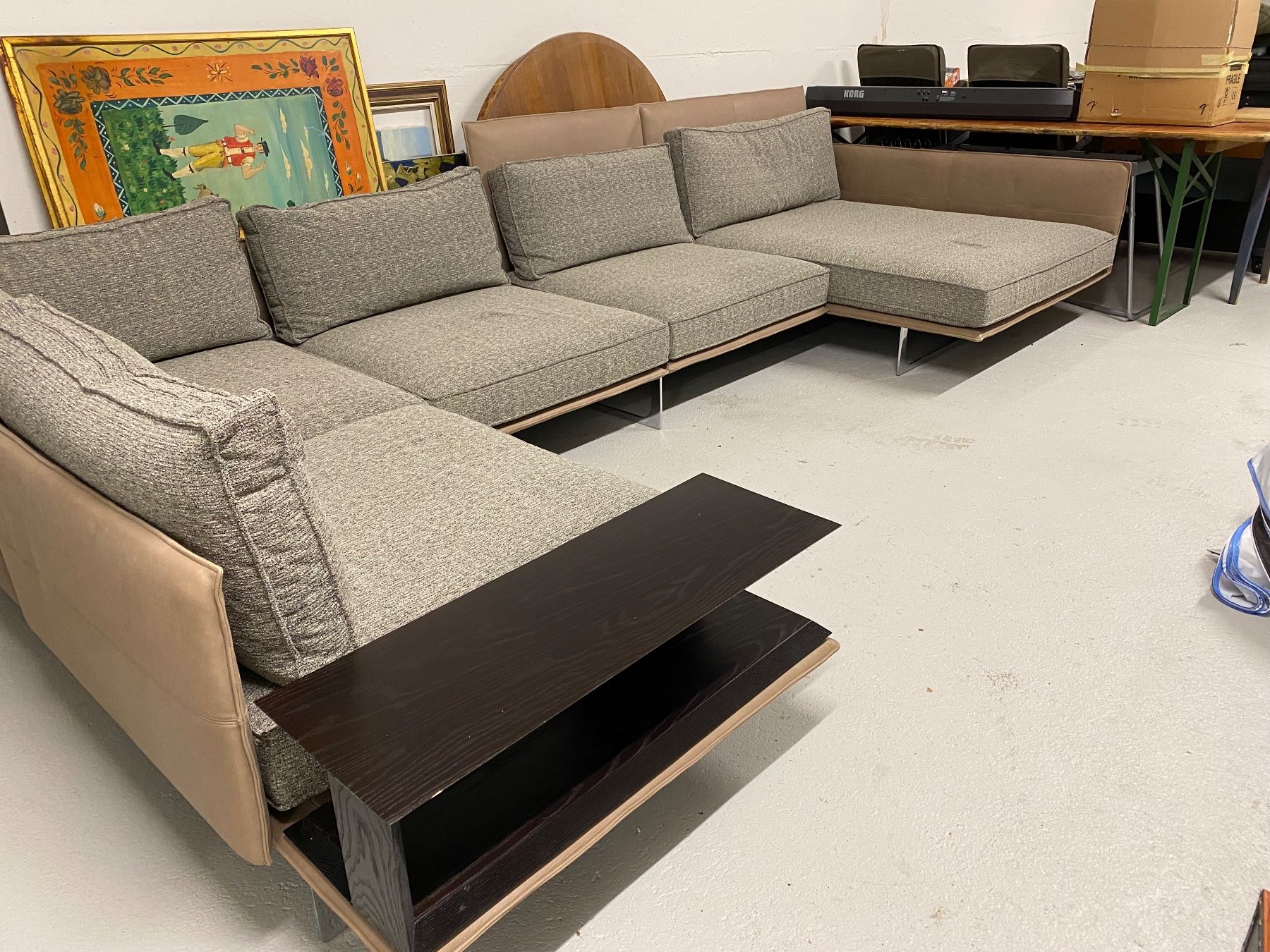 Sofas: Sofa von IP Design, luxuriös, Stoff und Leder – Gebraucht aus Kilchberg ZH von son_kqd5