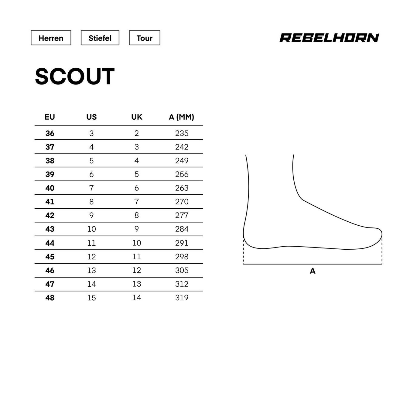 Herrenschuhe: Rebelhorn SCOUT Motorradstiefel – Gebraucht aus Erlinsbach SO von MOTOCORE.CH 8