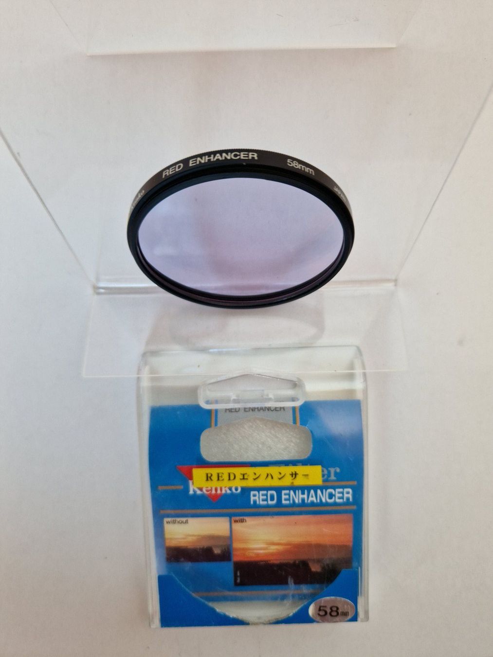Kenko Filtri: Kenko RED ENHANCER Filter 58mm – Usato da Vevey venduto da dreetje9