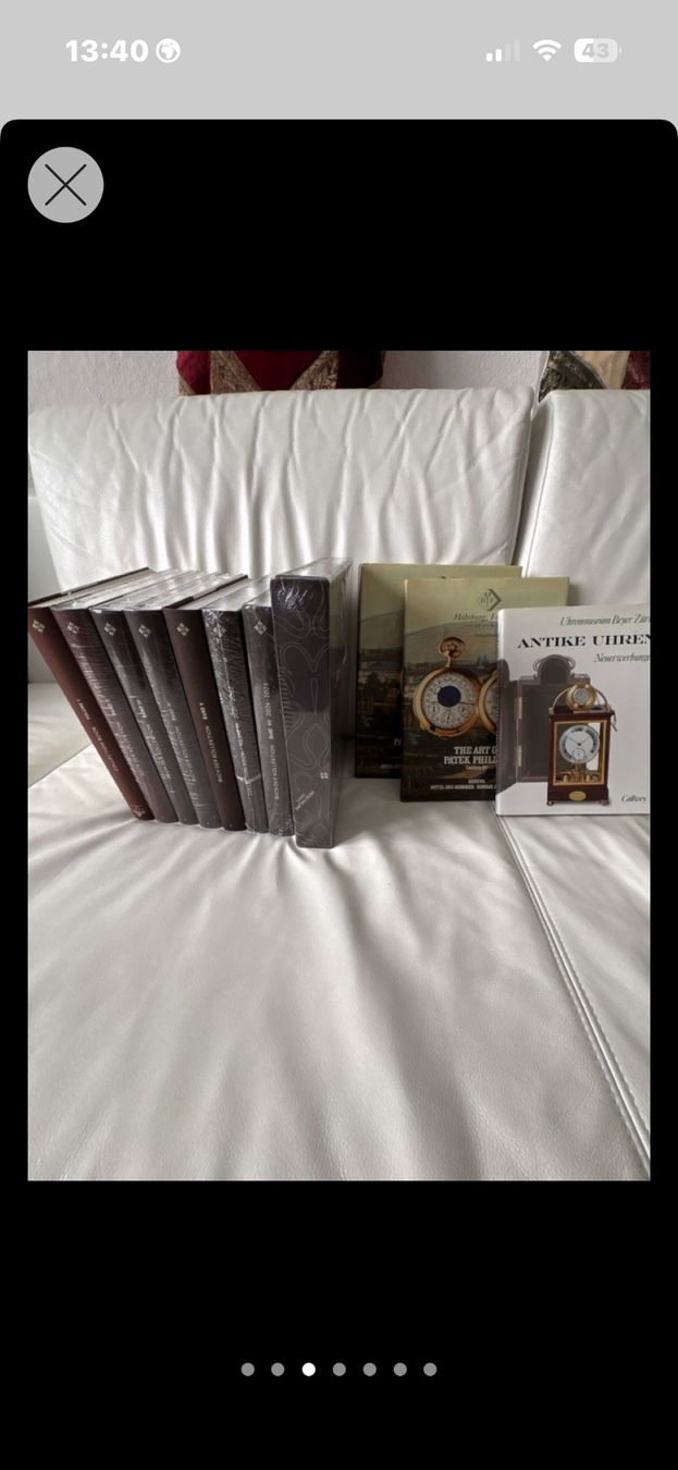 Patek Philippe Orologi: Patek Philippe Bibliothek – Nuovo (secondo la descrizione) da Rüti ZH venduto da Schoele61 2