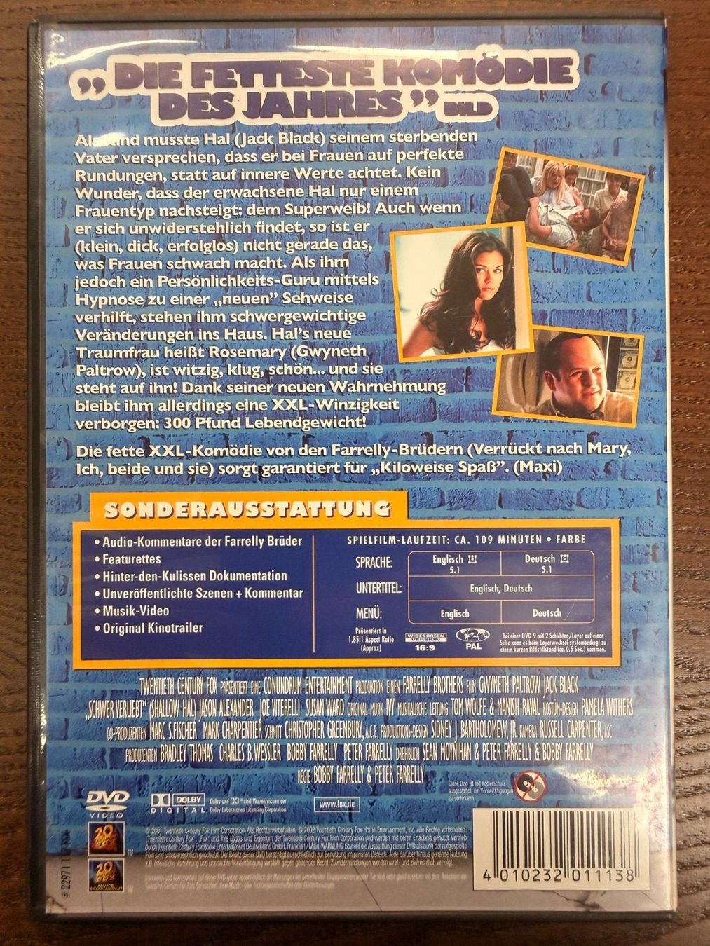 Alle DVDs: Schwer verliebt – Gebraucht aus Zürich von FilmFreunde 1