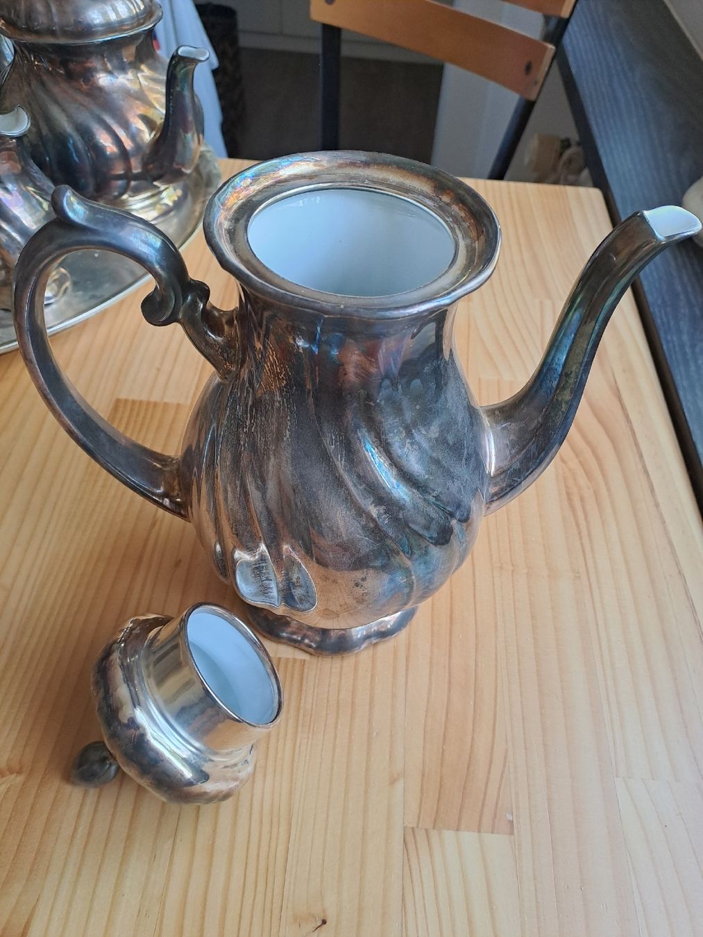 WMF Set di piatti: Antikes Metall Porzellan – Usato da Rheinfelden venduto da Ailasor 2
