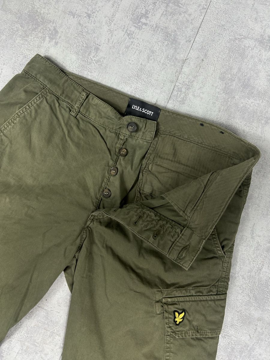 Pantalons: Short Cargo Lyle & Scott Vert Kaki - W32 – Neuf (Voir description) à Hauterive NE par Leo_o 4
