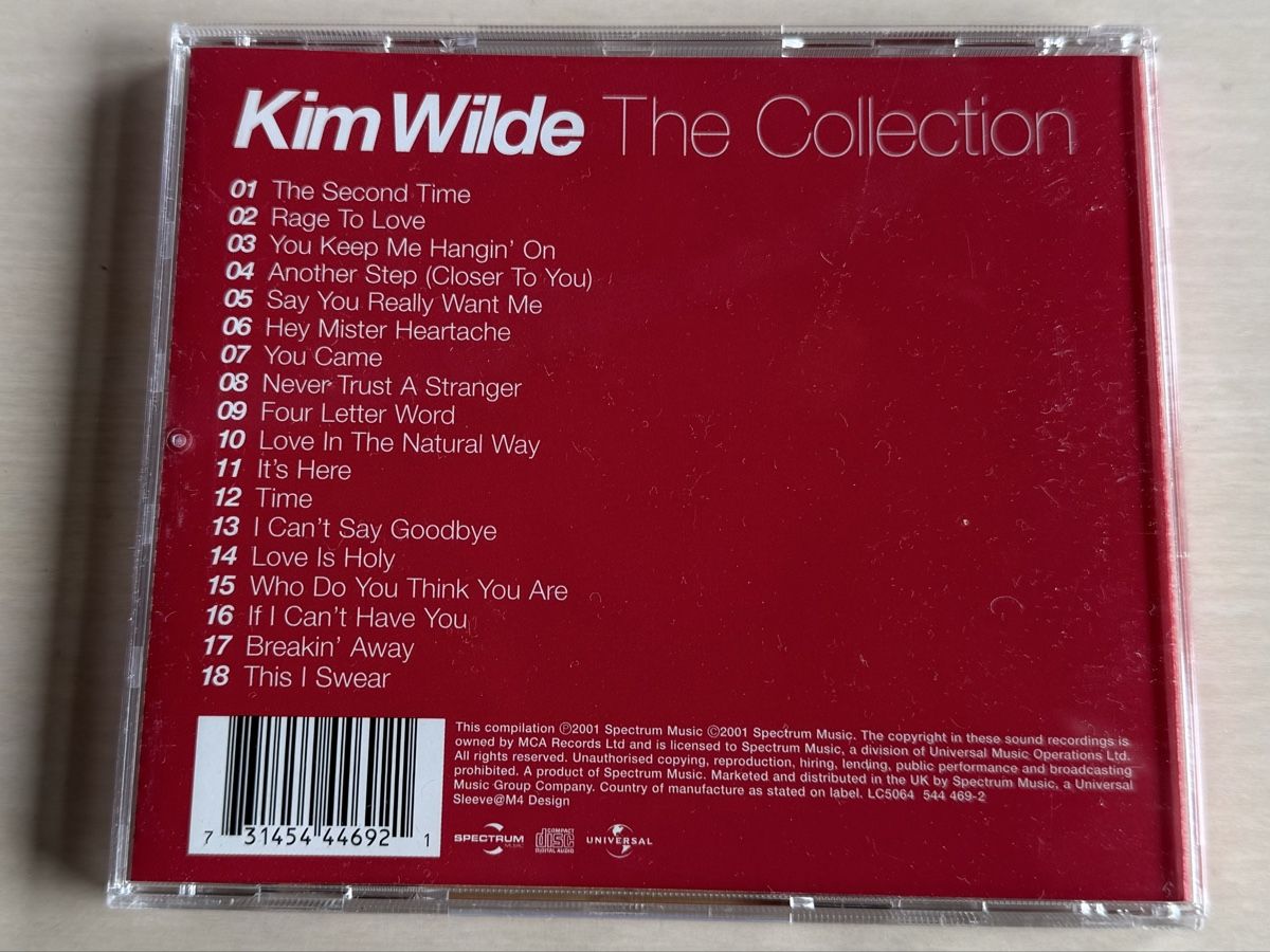 CD: CD Kim Wilde The Collection – Usato da Oberried Brienz venduto da Chyara 1