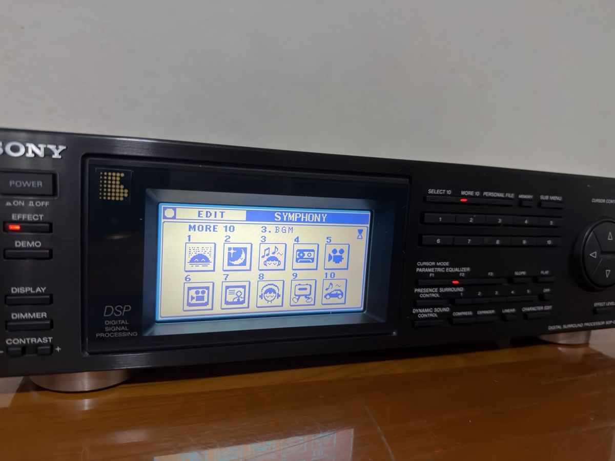 Sony Systèmes audio & multimédias: Sony Digital Surround Prozessor SDP-D905  – D'occasion à Zürich par semi16 1