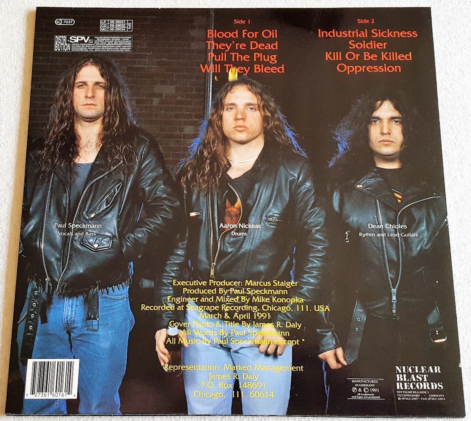 Dischi in vinile: Abomination - Tragedy Strikes - LP  1991 - OIS – Usato da Uster venduto da Zardodel 1