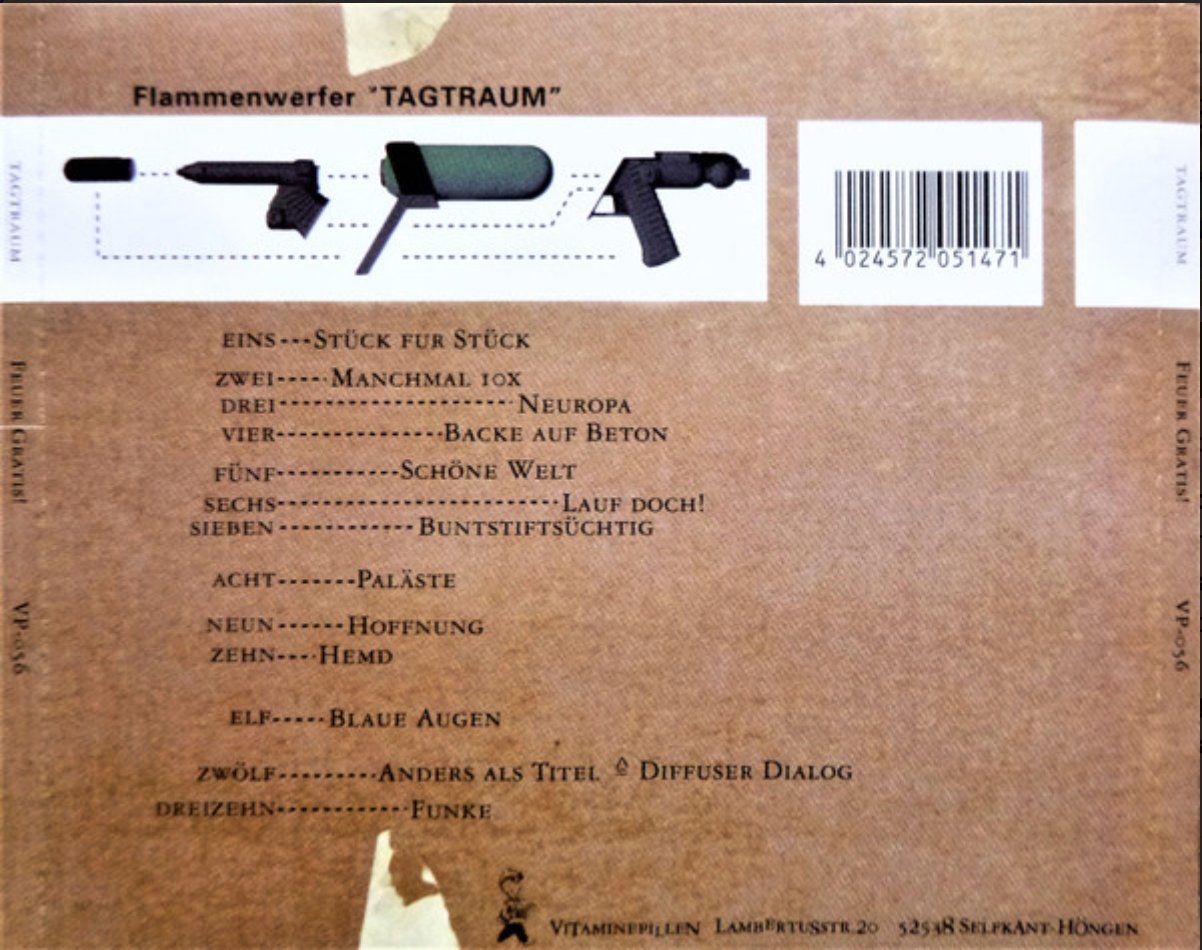 CDs: Tagtraum - Feuer gratis – Gebraucht aus Brunnen von Barfly5 1