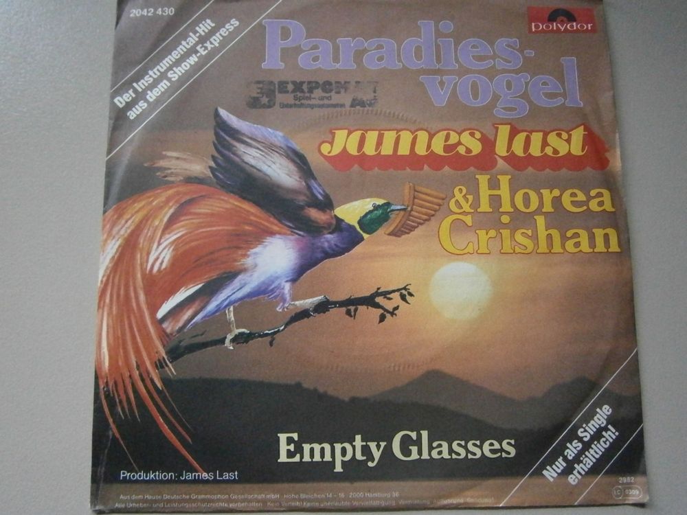 Vinyl-Single James Last - Paradies Vogel | Kaufen auf Ricardo