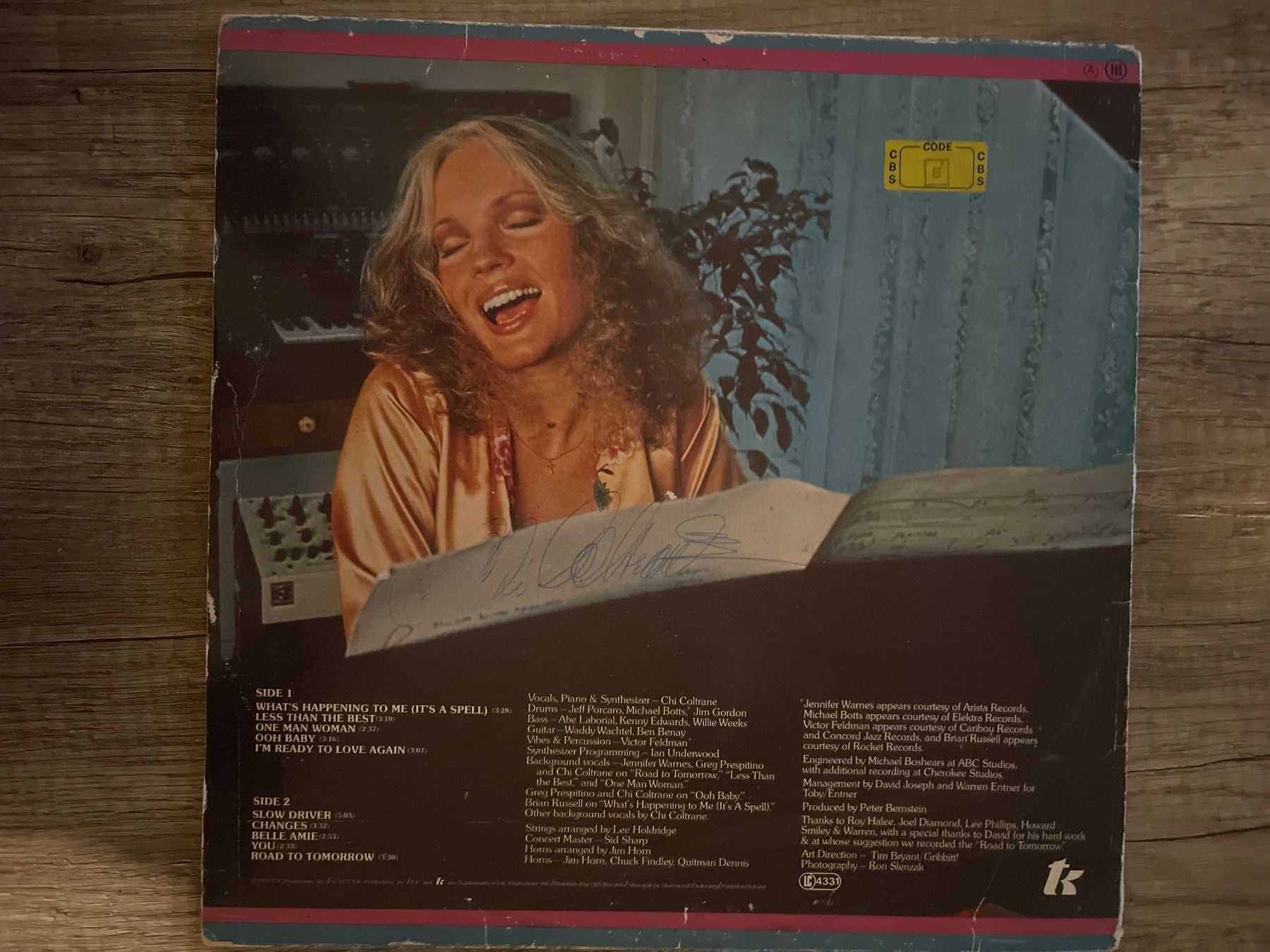 Dischi in vinile: S1278/Chi Coltrane LP Road To Tomorrow – Usato da Frutigen venduto da Philippe_jsp 1