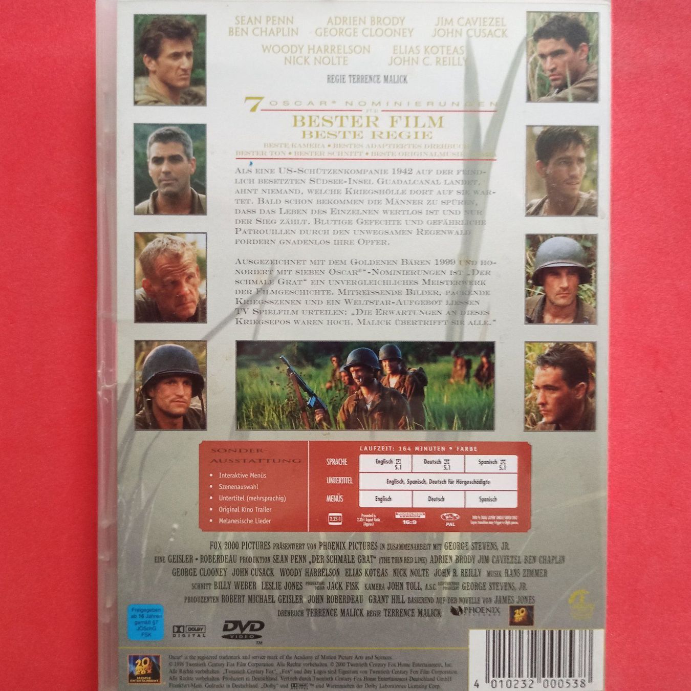 Tutti i DVDs: Der schmale Grat – Usato da Dübendorf venduto da kb86_MOVIE 1