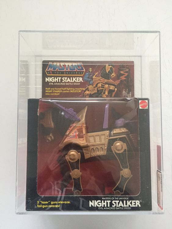 Master Of The Universe Night Stalker SEALED VINTAGE GRADED (Gebraucht ...