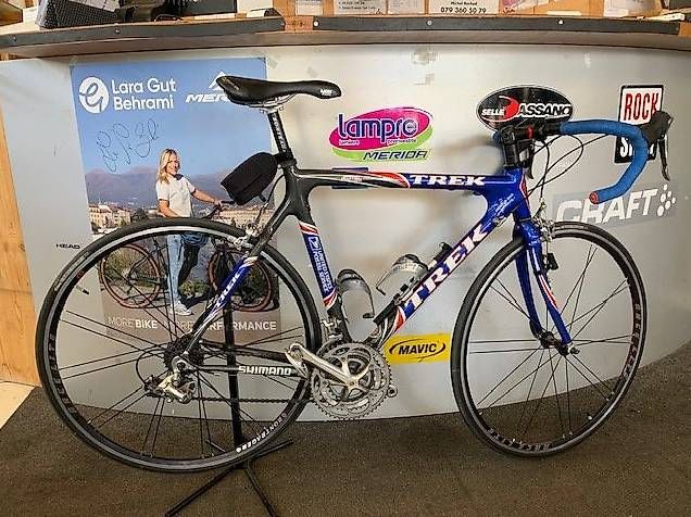 Trek Vélos: Vélo de course occasion Trek Us Postal réplica – D'occasion à Fribourg par Profilsport