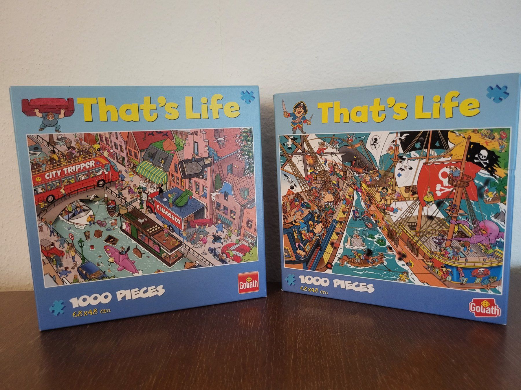 Puzzle: THATS LIFE  PUZZLE  2x 1000 Teile – Usato da Therwil venduto da Nika123