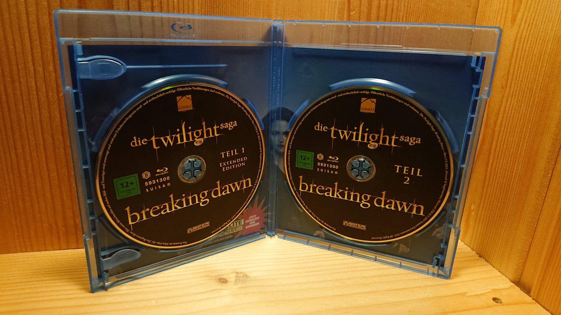 Alle DVDs: DIE TWILIGHT SAGA 1 bis 5 auf Blu-Ray – Gebraucht aus Wilderswil von Exebub 8