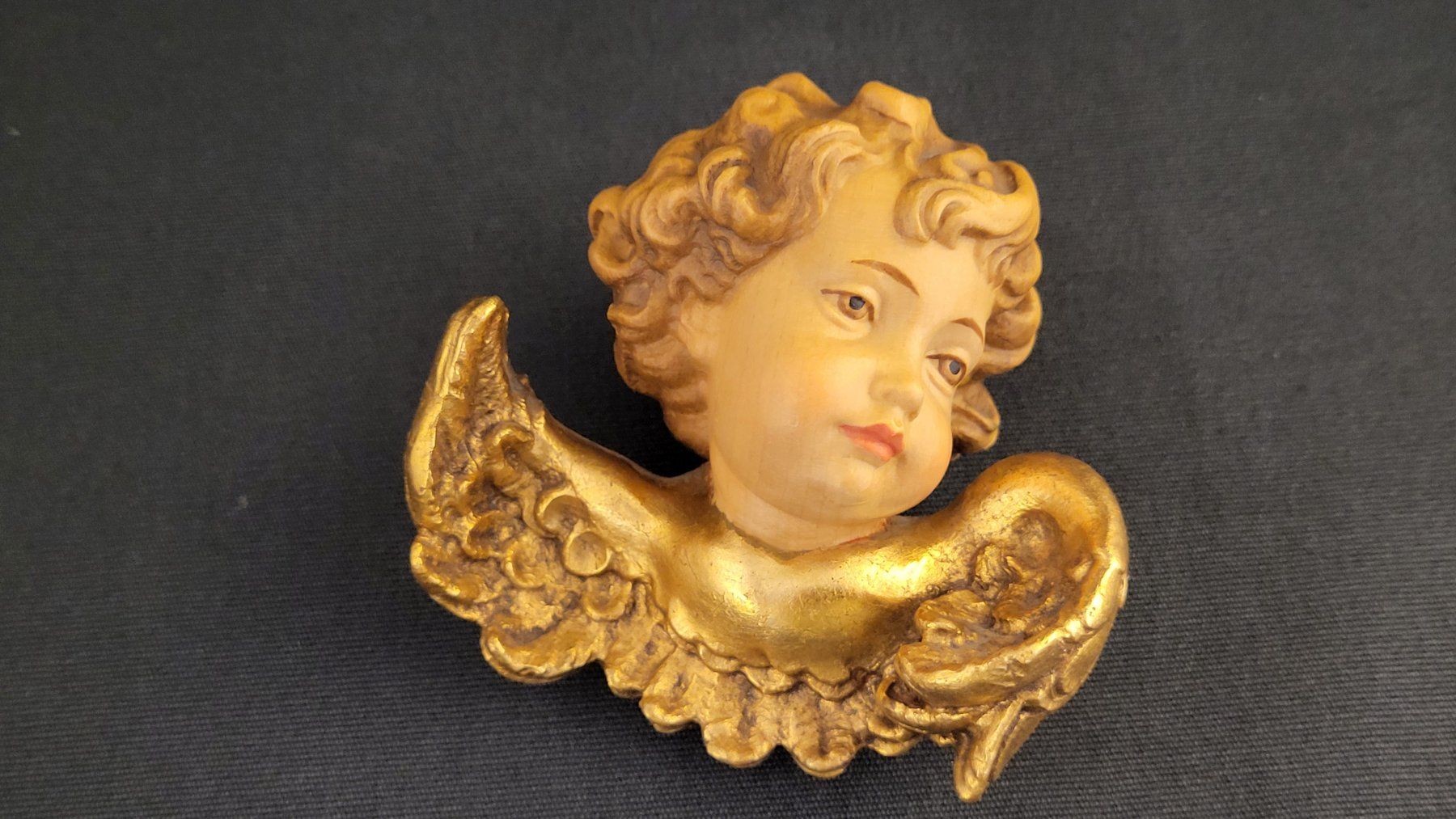 Statuette: ANRI Holz-Engeli / -Putti "I" – Usato da Basel venduto da spinne02