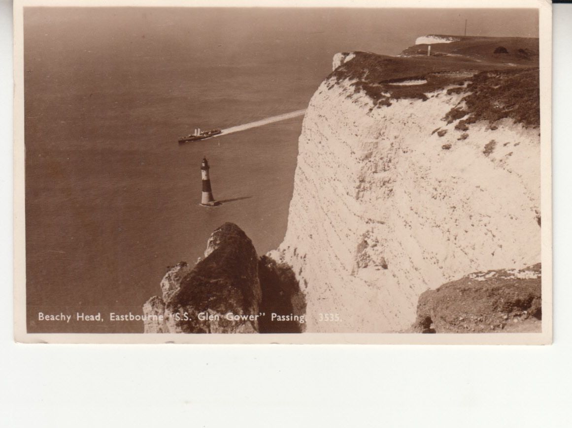 Cartoline postali: Eastbourne Beachy Head 1947 – Usato da Bürglen TG venduto da StampGraf
