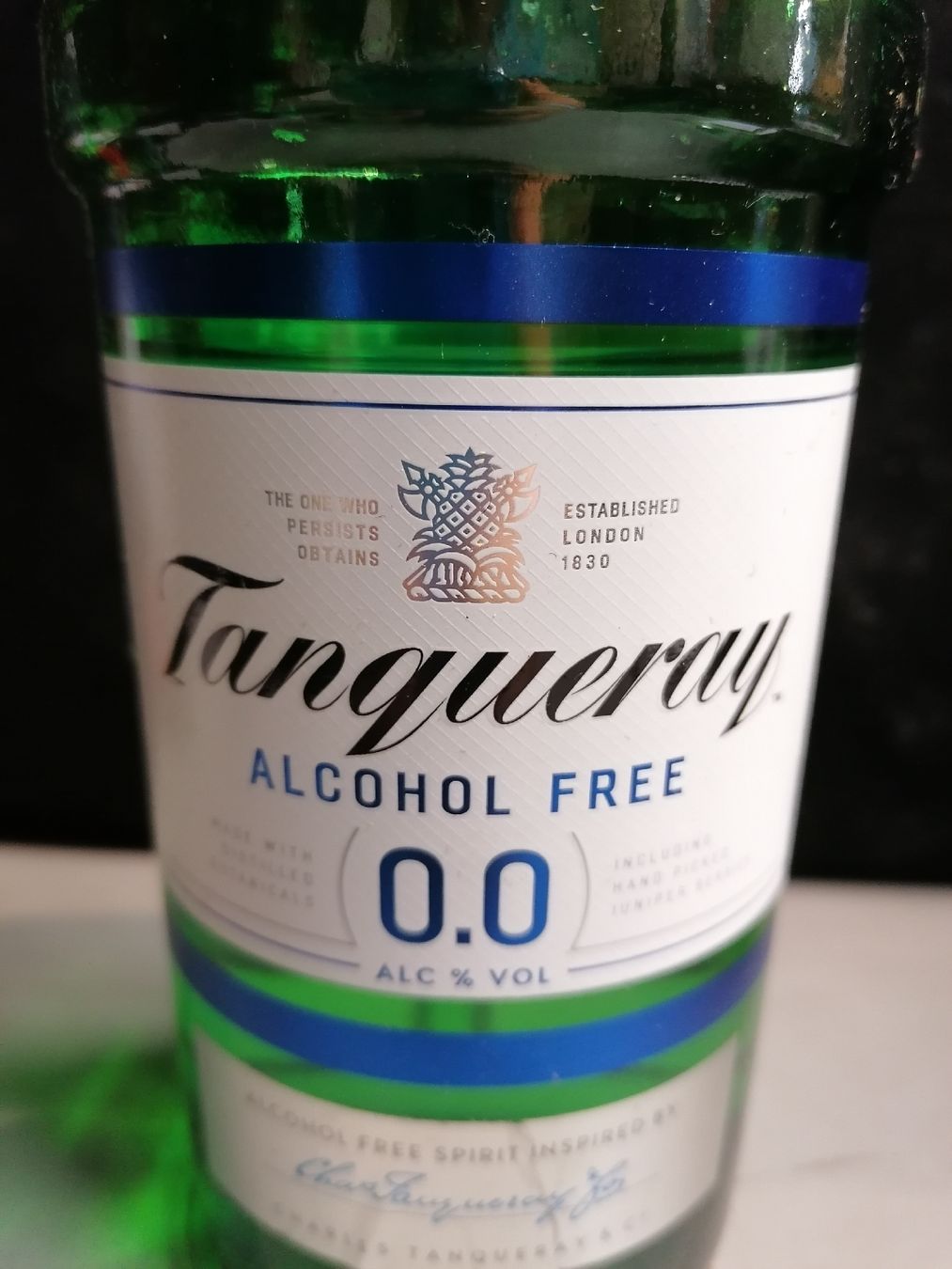 Spirituosen: Gin Tanqueray 0.0% sans alcool, neuf – Gebraucht aus Genève von Leboucheoreilles 2