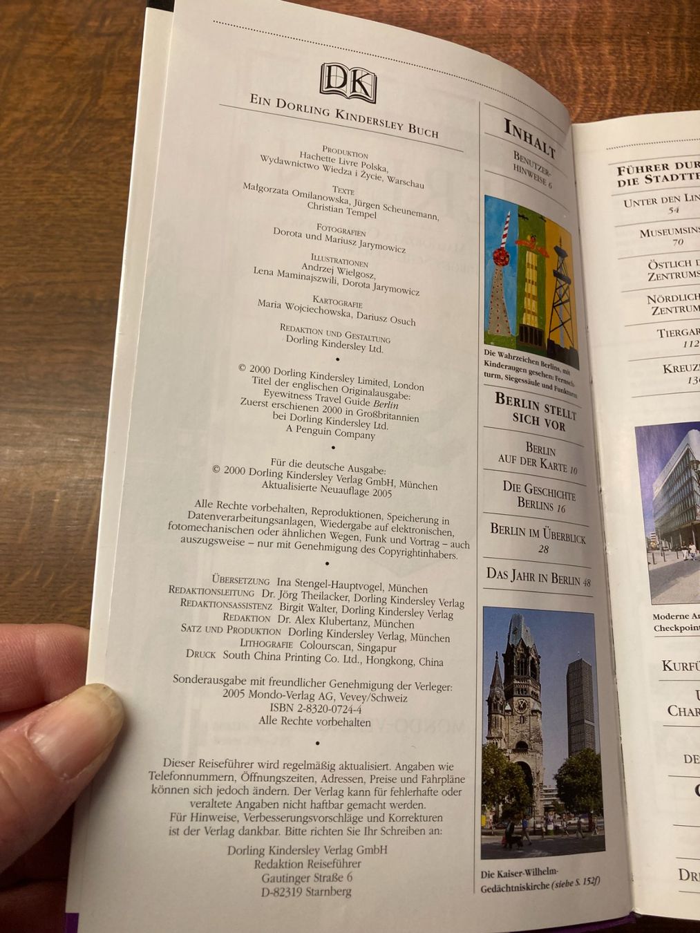Libri: BERLIN Reiseführer, Mondo-Verlag – Usato da Zürich venduto da 2Shopnow 2