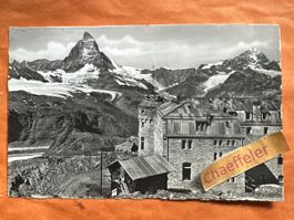 10355 Zermatt Gornergrat, Kulmhotel, Matterhorn um 1950