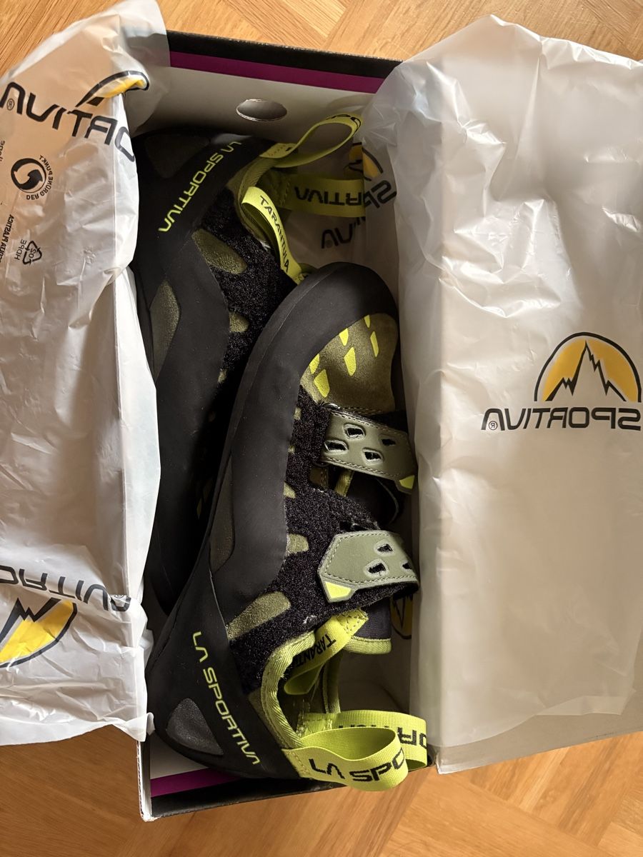 La Sportiva Tarantula Boulderschuhe – Olive/Neon (Neu und ...