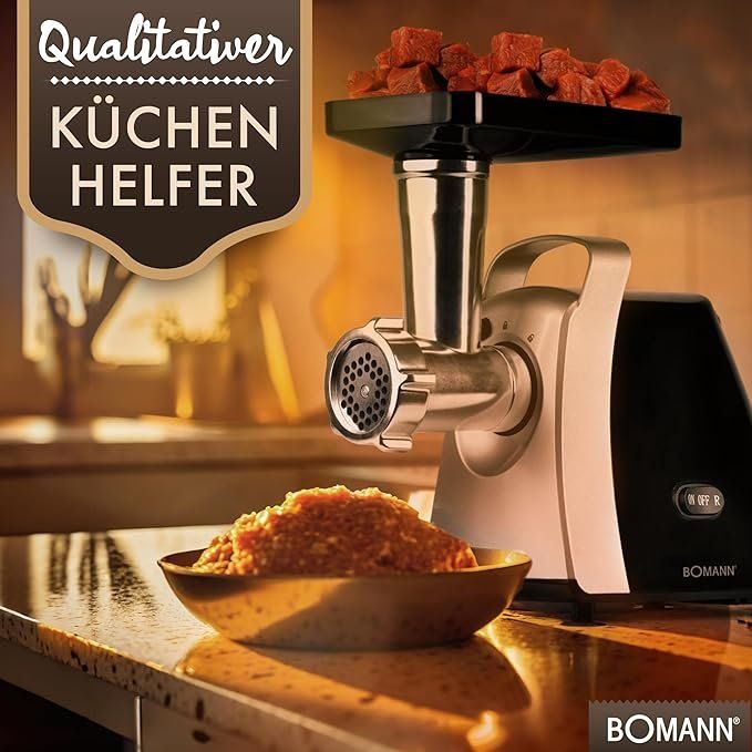 Appareils de cuisine: Fleischwolf Hackfleischmaschine 1000W 3 Scheiben Wurstfüller – Neuf avec emballage d'origine à Herisau par Serenco 6