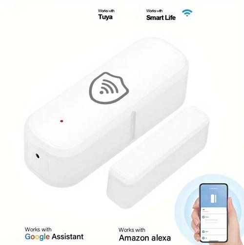 Sistemi d'allarme: Smart Home WLAN Tür-/Fenstersensor – Nuovo e nell'imballaggio originale da Liestal venduto da OMAROSHOP 1