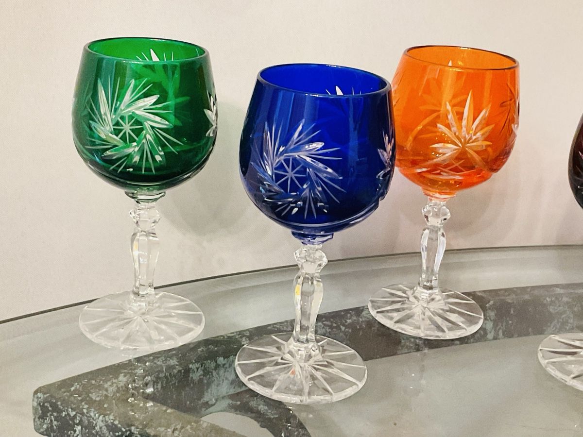 Gläser: VINTAGE BLEIKRISTALL RÖMER APERITIF GLÄSER – Gebraucht aus Boll von Laima1975 4