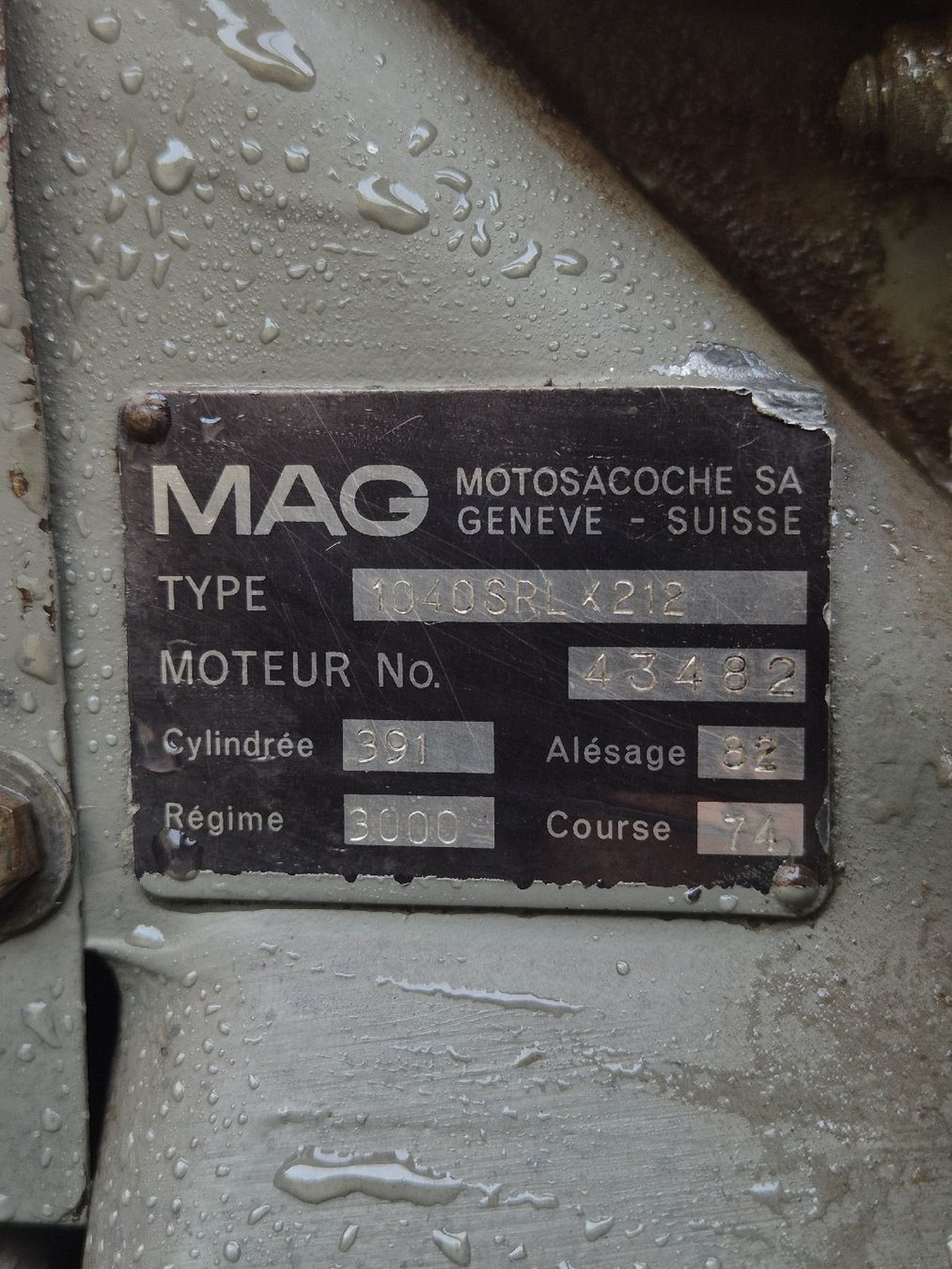 Aebi Toutes les machines: Aebi AM70 – D'occasion à Bigenthal par Hof180 2