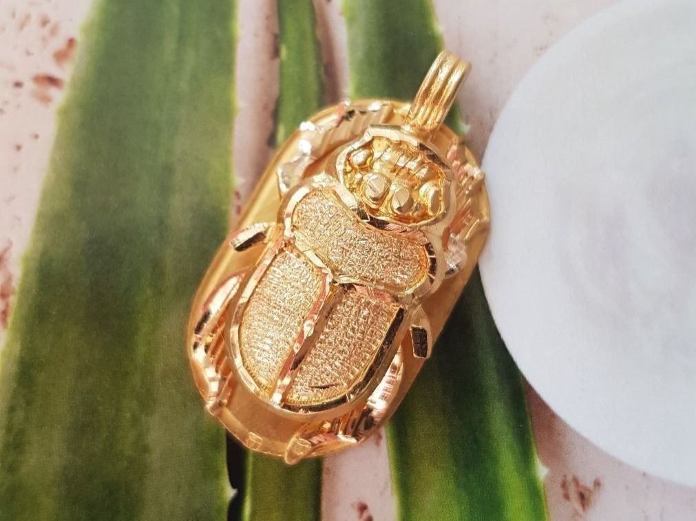 Anhänger: Toller ägyptischer Glücksbringer – Neu (gemäss Beschreibung) aus Unterägeri von Altgoldschmuck 3